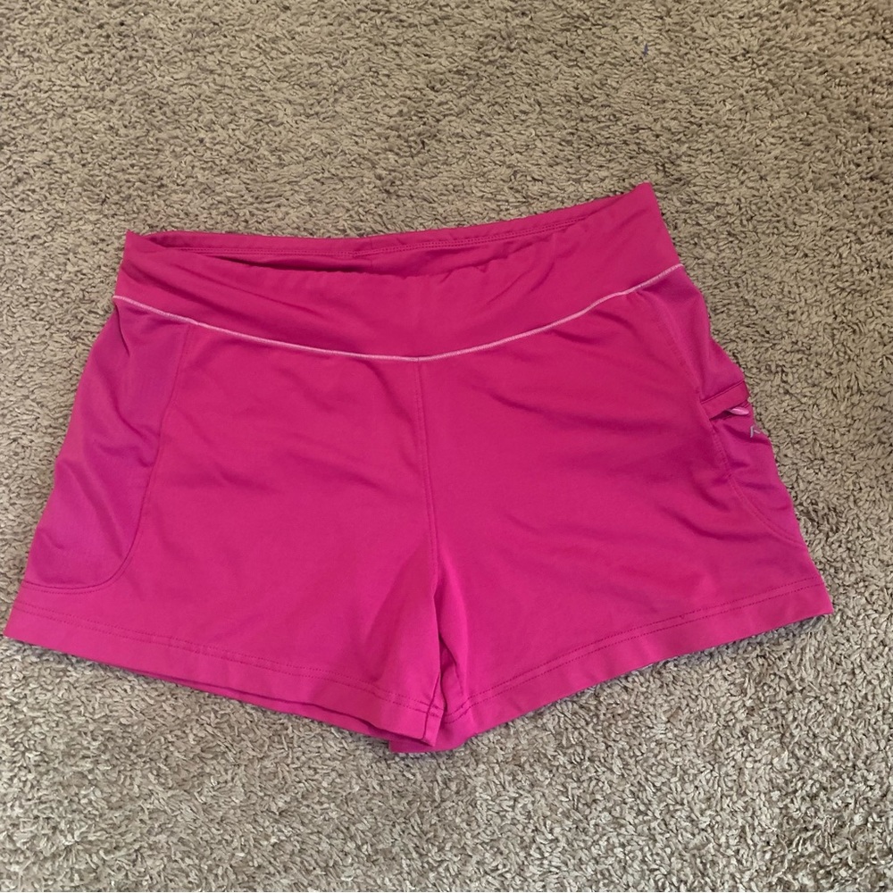 Reebok Pink Athletic Shorts Medium